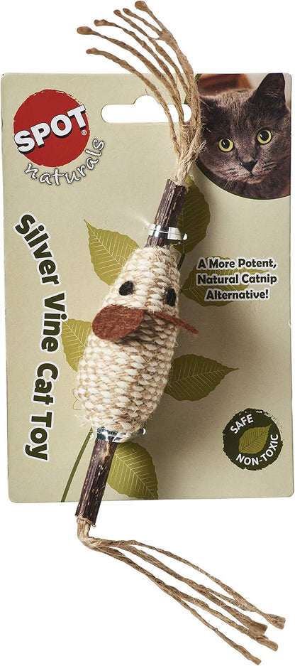 Spot Naturals Silvervine Cord/Stick Cat Toys Assorted