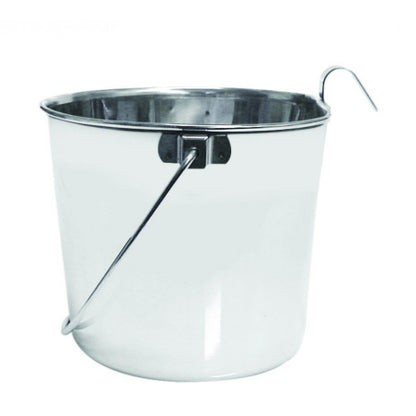 Stainless Steel Flat Bucket 1qt