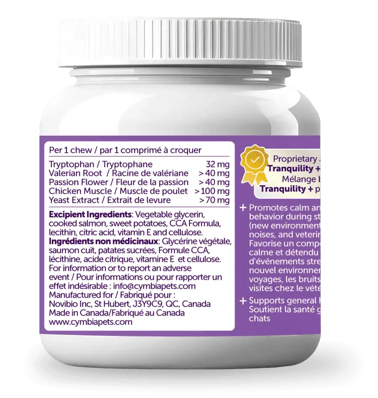 Cymbia🍁 Calm+ Cat Supplement - 70 Chews