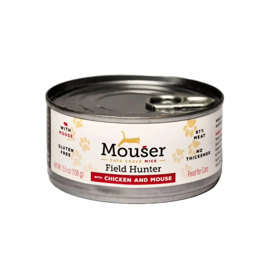 Mouser Field Hunter - Chicken and Mouse for Cats 5.5oz