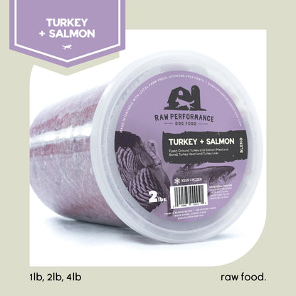 Raw Performance 🍁Turkey and Salmon Blend