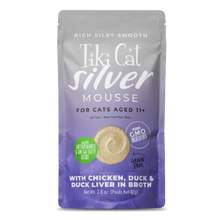 Tiki Cat Silver Mousse Chicken, Duck & Duck Liver Cat Food 2.8oz