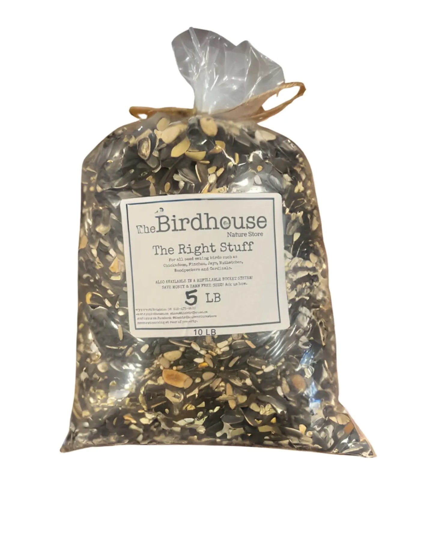 The Birdhouse 🍁 5lb Premium Right Stuff Seed Blend