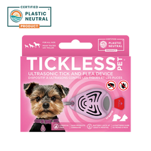 Tickless Classic Pink Ultrasonic Tick and Flea Repellent