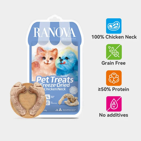 Ranova Freeze Dried Chicken Neck 48g