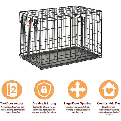 TUFF 🍁Black Wire Crate