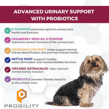 Progility Urinary Support with D-Mannose for Dogs