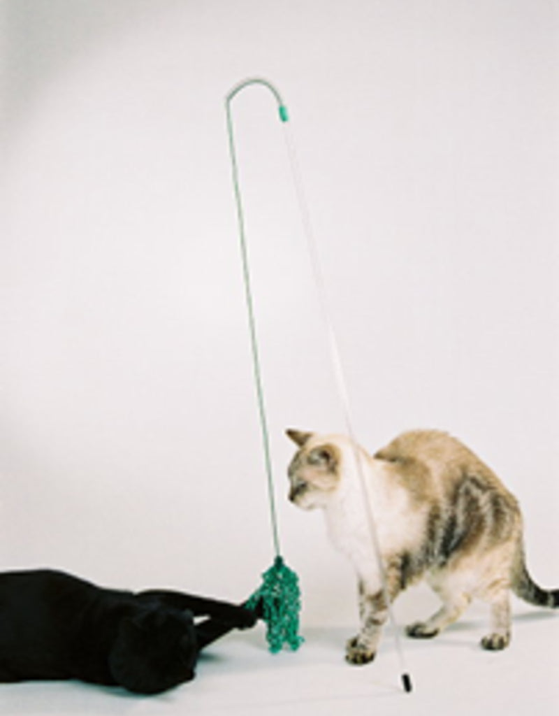 Vee's PURRfect Curly Cat Toy