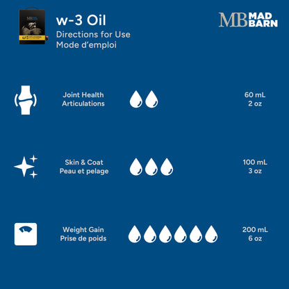 MadBarn 🍁W-3 oil (2 x DHA)