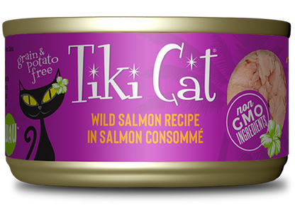 Tiki Cat Luau Salmon Wet Cat Food 2.8oz
